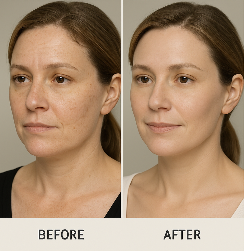 before and after bbl therapy